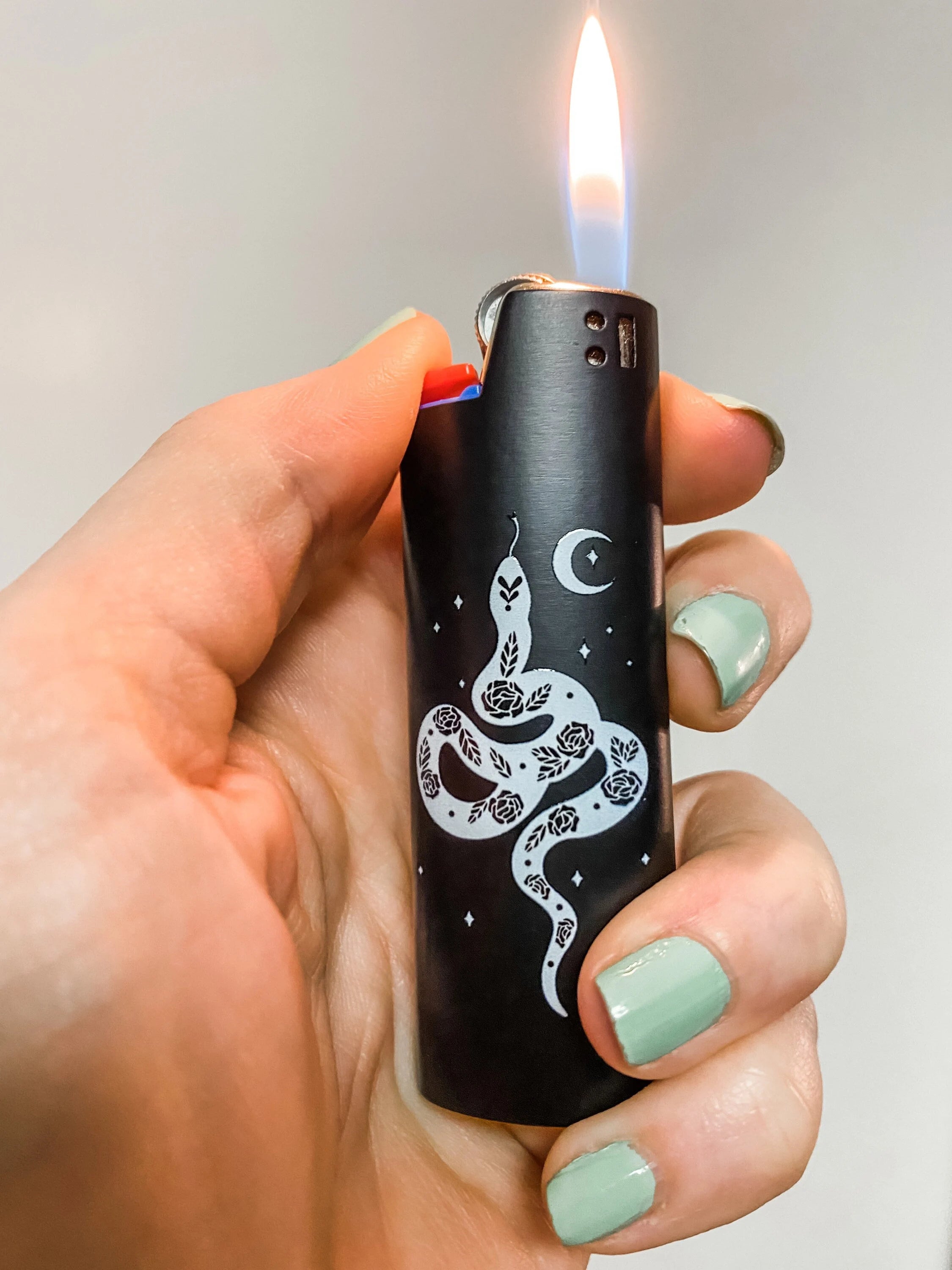 DESIGNER LIGHTER CASE – Snake Customs